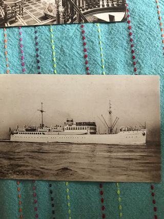 Sobre de 6 postales Compañía Transmediterránea