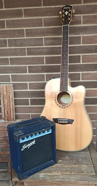 guitarra electroacústica Washburn