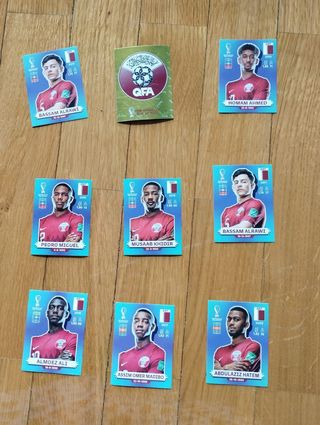 cromos futbol mundial qatar 