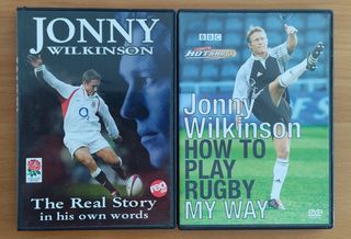 RUGBY LOTE 6 DVDS JONNY WILKINSON LIONS INGLATERRA