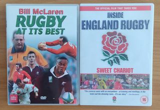 RUGBY LOTE 6 DVDS JONNY WILKINSON LIONS INGLATERRA