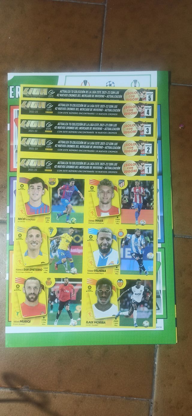 Mercado de Invierno LaLiga 21 - 22/ Lote