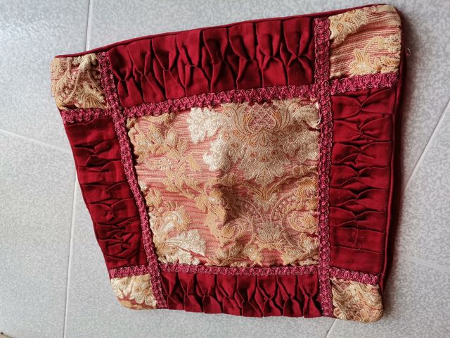 federa cuscini damascata bordeaux