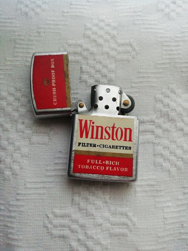 MECHERO ANTIGUO WINSTON