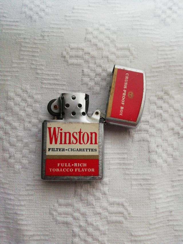 MECHERO ANTIGUO WINSTON