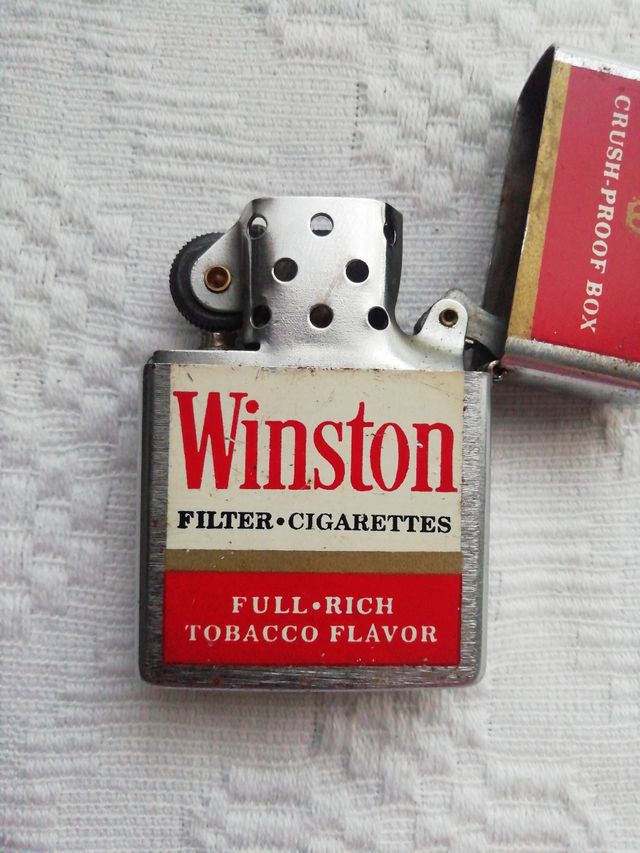 MECHERO ANTIGUO WINSTON