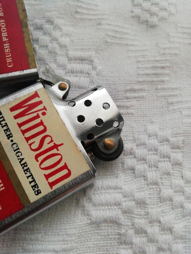 MECHERO ANTIGUO WINSTON