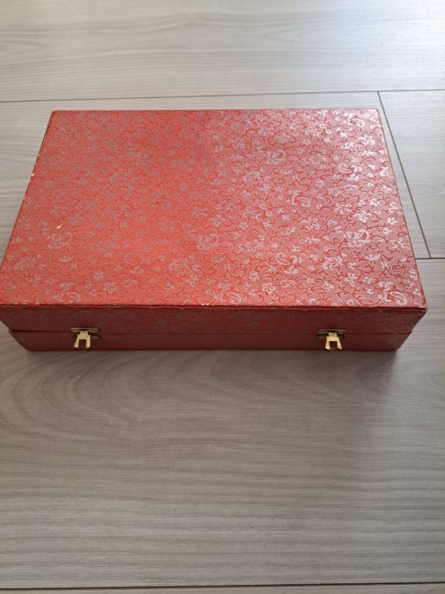 Juego de tocador de plata