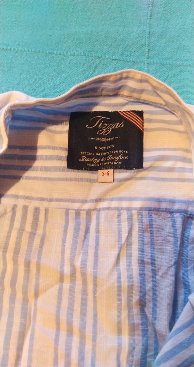 Blusa tizas 5-6 años.