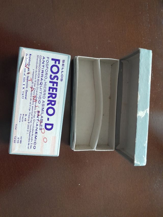 preparado farmacéutico  muy antiguo
