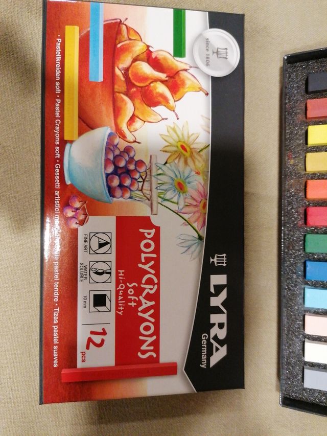 Polycrayons soft. Tizas Pastel