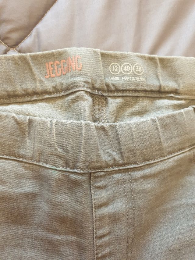 Jegging gris clarito