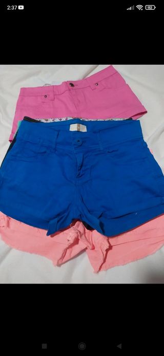 LOTE DE SHORT ,sueltos también 