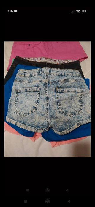 LOTE DE SHORT ,sueltos también 