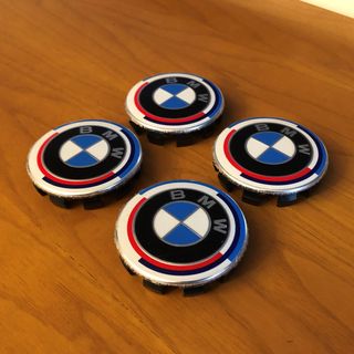 4 tappi coprimozzo Bmw 68mm Edizione Anniversario