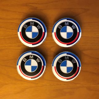 4 tappi coprimozzo Bmw 68mm Edizione Anniversario