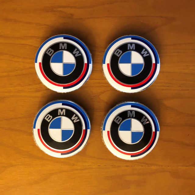 4 tappi coprimozzo Bmw 68mm Edizione Anniversario