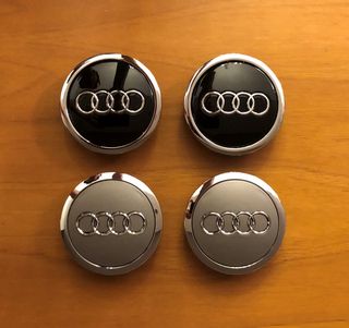 4 tappi coprimozzo Audi - diverse misure