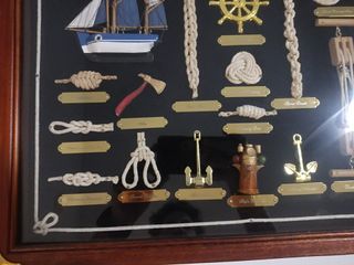 cuadro nudos marinero