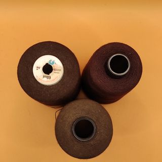 6 conos/bobinas hilo