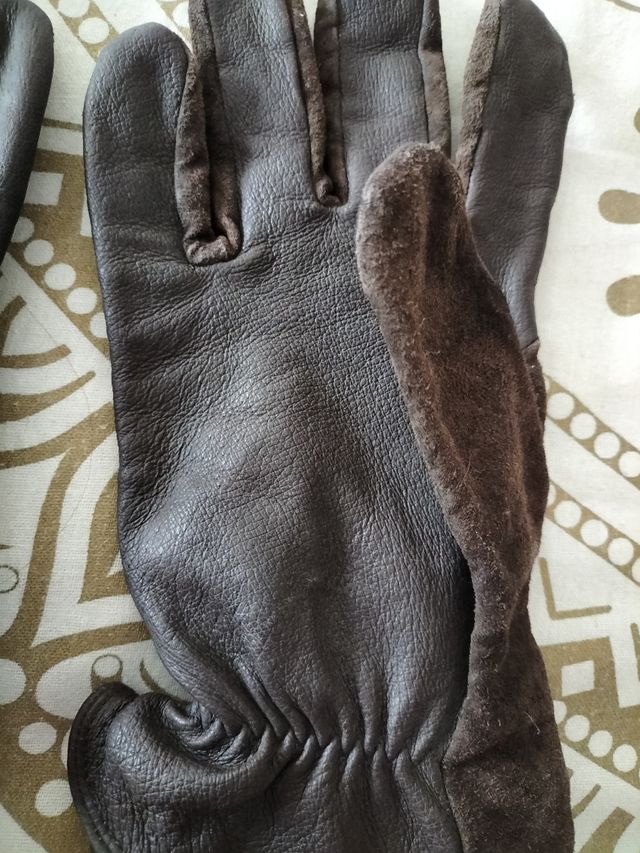 GUANTES EQUITACION PIEL TALLA M