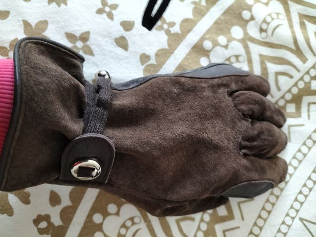 GUANTES EQUITACION PIEL TALLA M