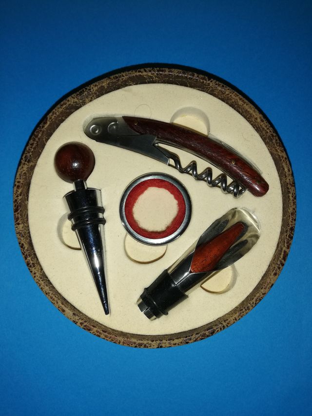 kit accesorios abrebotellas de lujo