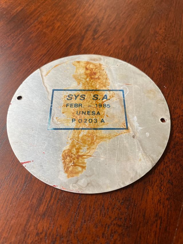 Vecchia piastra ad alta tensione