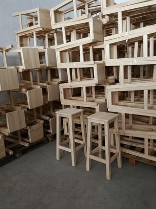 mesa alta de bar de 60*60*1.10