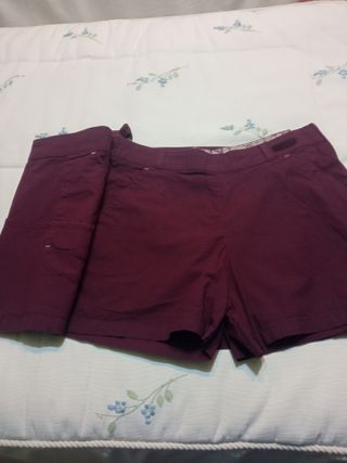 Dos faldas pantalón en perfecto estado ,las dos 15