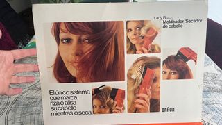 Lady Braun. Moldeador. Secador de pelo