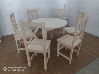 mesa alta de bar de 60*60*1.10