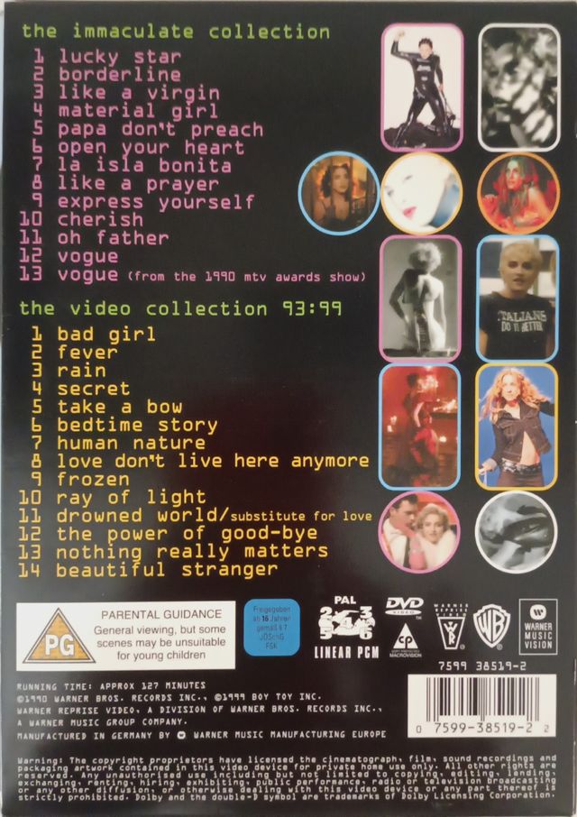 Madonna — The Ultimate Collection. 2 DVDs