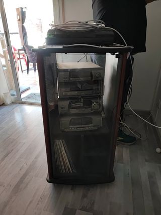 mueble equipo musica