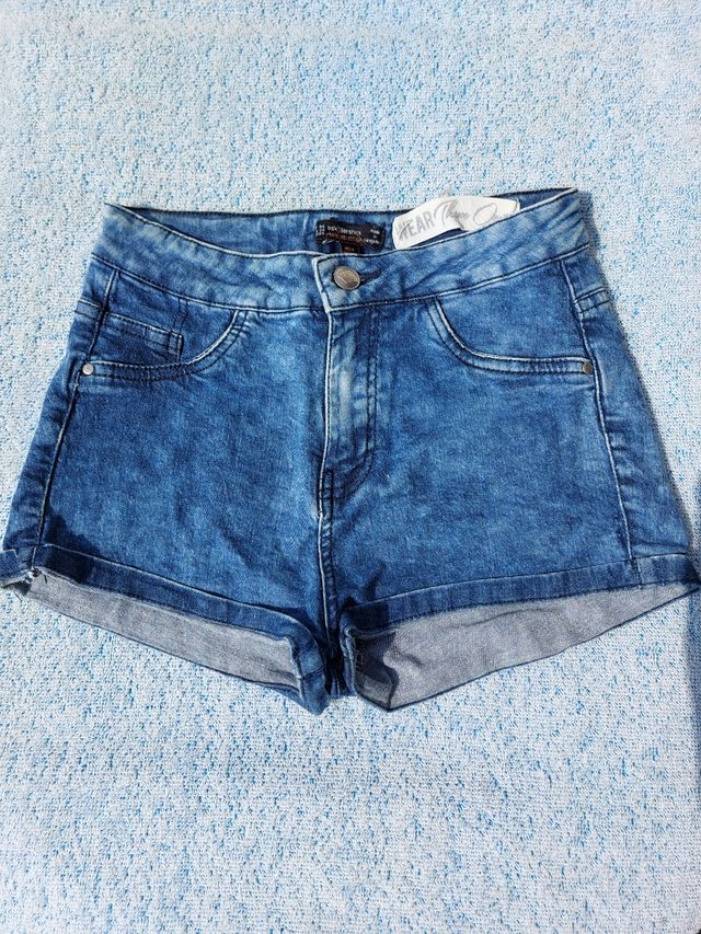 lote de 2 shorts vaqueros