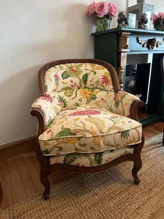 PRECIOSA BUTACA DE CASTAÑO