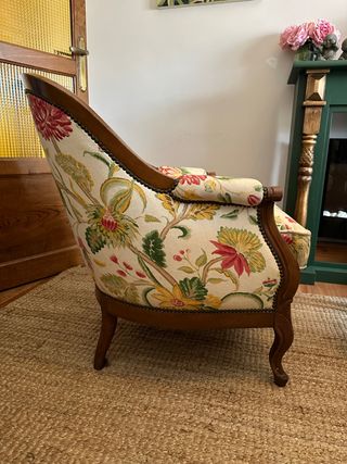 PRECIOSA BUTACA DE CASTAÑO