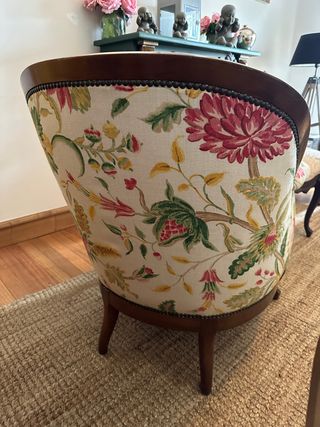 PRECIOSA BUTACA DE CASTAÑO