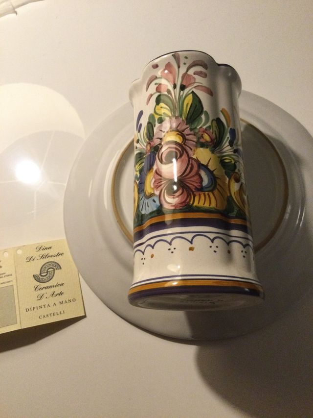 Castelli vaso e piatto