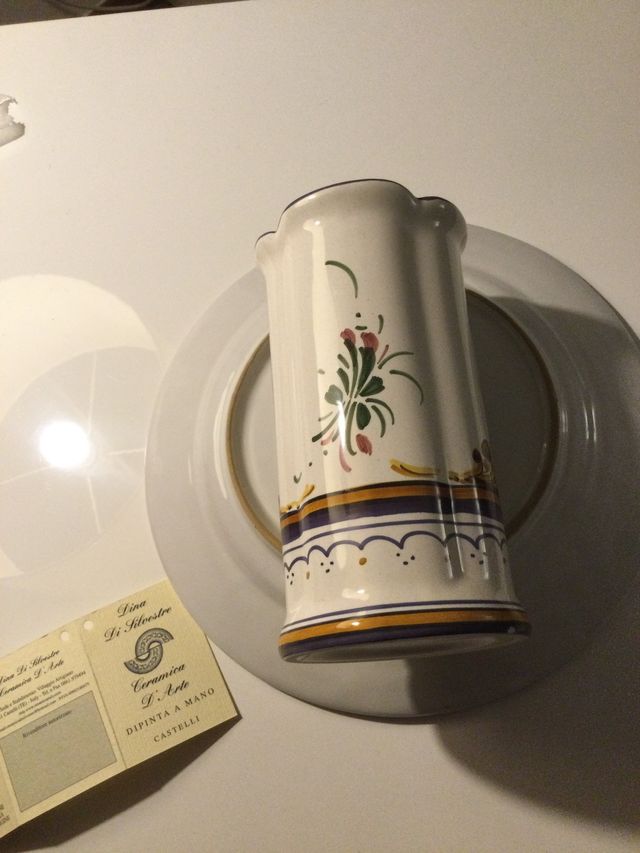 Castelli vaso e piatto