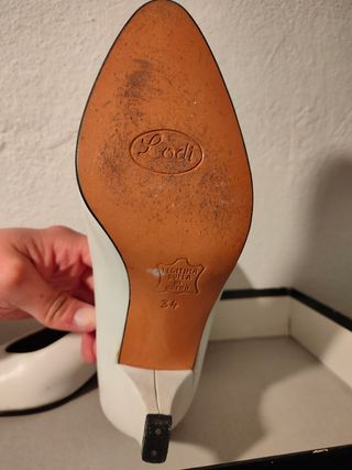 Zapatos de novia blancos talla 35