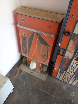 Maquina limpiar zapatos