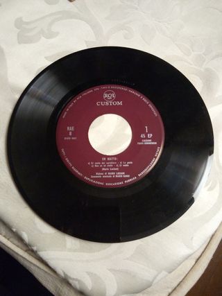 Vinile Originale anni '60. Poesie di Mario Luciani