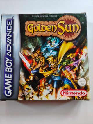 Golden sun para Game boy Advance