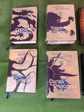 7 libros juego de tronos edición lujo
