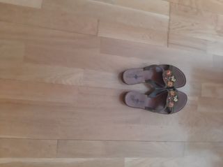 Chanclas bordadas, 41, Surkana