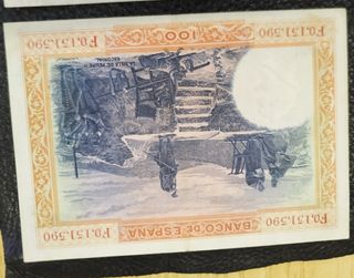 Billetes 100 pesetas