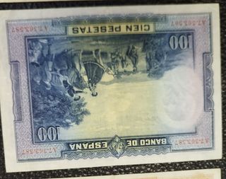 Billetes 100 pesetas