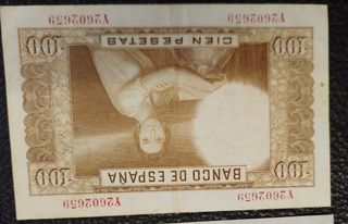Billetes 100 pesetas