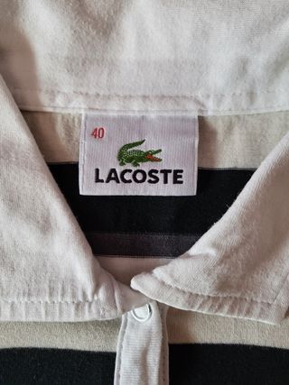 Polo de Lacoste mujer, talla 40